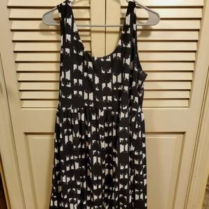 Alfani dress. 1X. Black and White
